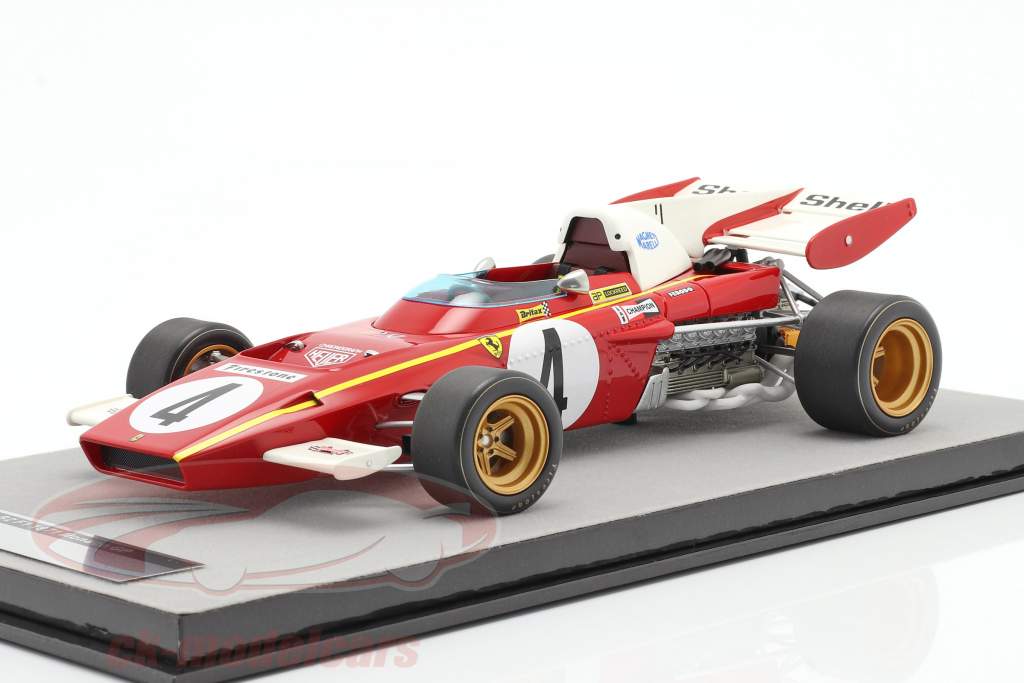 Jacky Ickx Ferrari 312B2 #4 3rd Monaco GP formula 1 1971 1:18 Tecnomodel