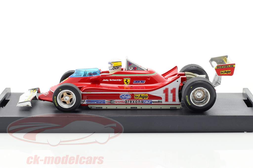 J. Scheckter Ferrari 312 T4 #11 Campeón del Mundo GP Italia Fórmula 1 1979 1:43 Brumm