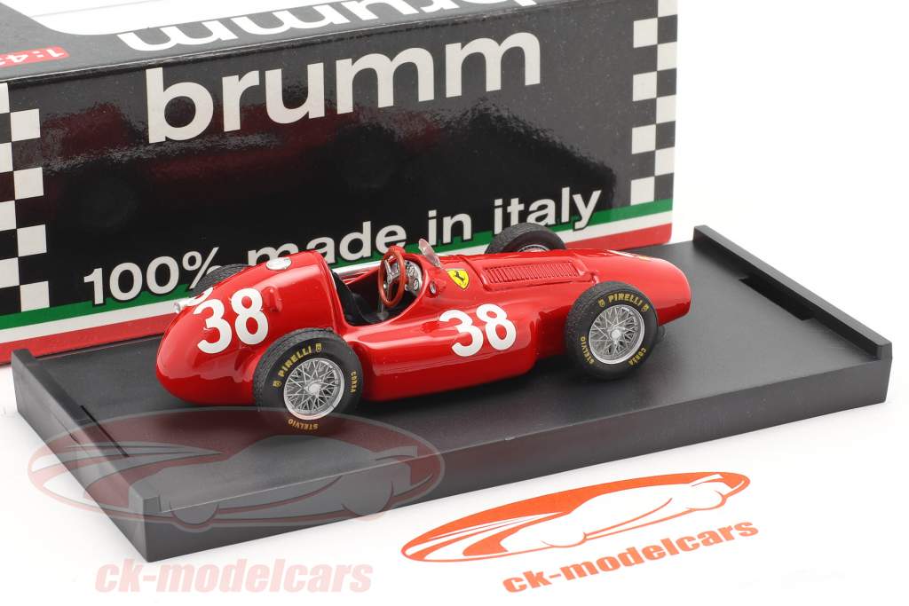 Mike Hawthorn Ferrari 553 Squalo #38 Ganador GP España Fórmula 1 1954 1:43 Brumm