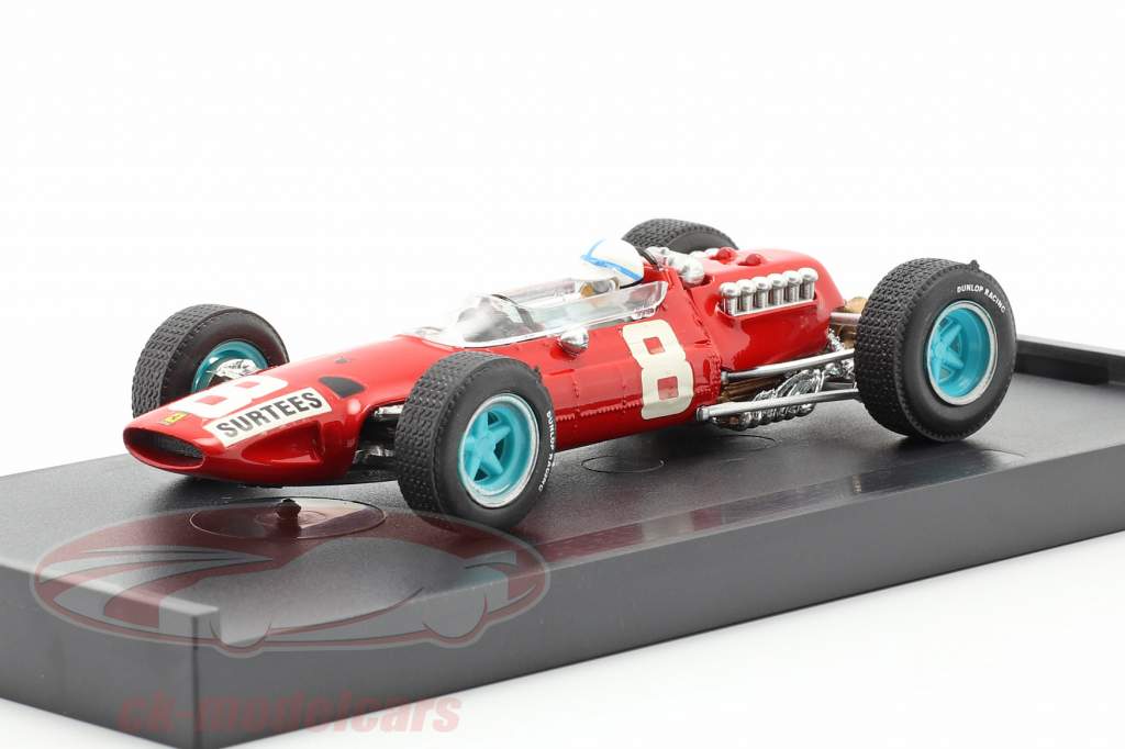 John Surtees Ferrari 512 #8 Italien GP F1 1965 mit Figur 1:43 Brumm