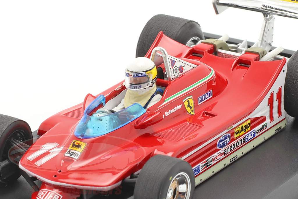J. Scheckter Ferrari 312 T4 #11 ワールドチャンピオン GP イタリア フォーミュラ 1 1979 1:43 Brumm