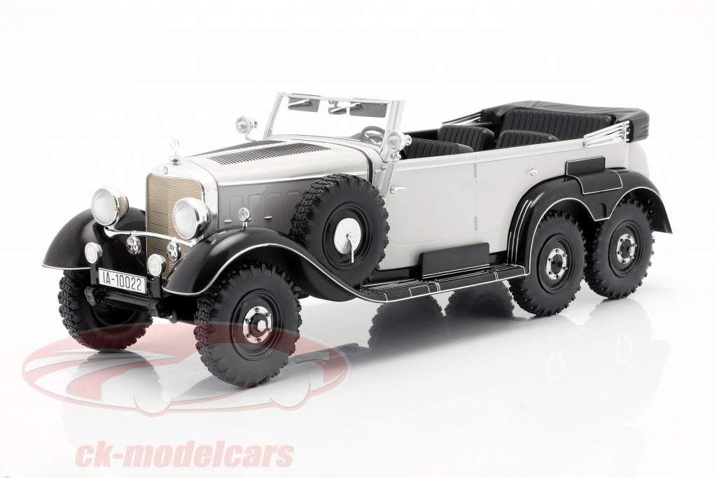 Mercedes-Benz G4 (W31) Anno di costruzione 1934-1939 grigio chiaro 1:18 Model Car Group
