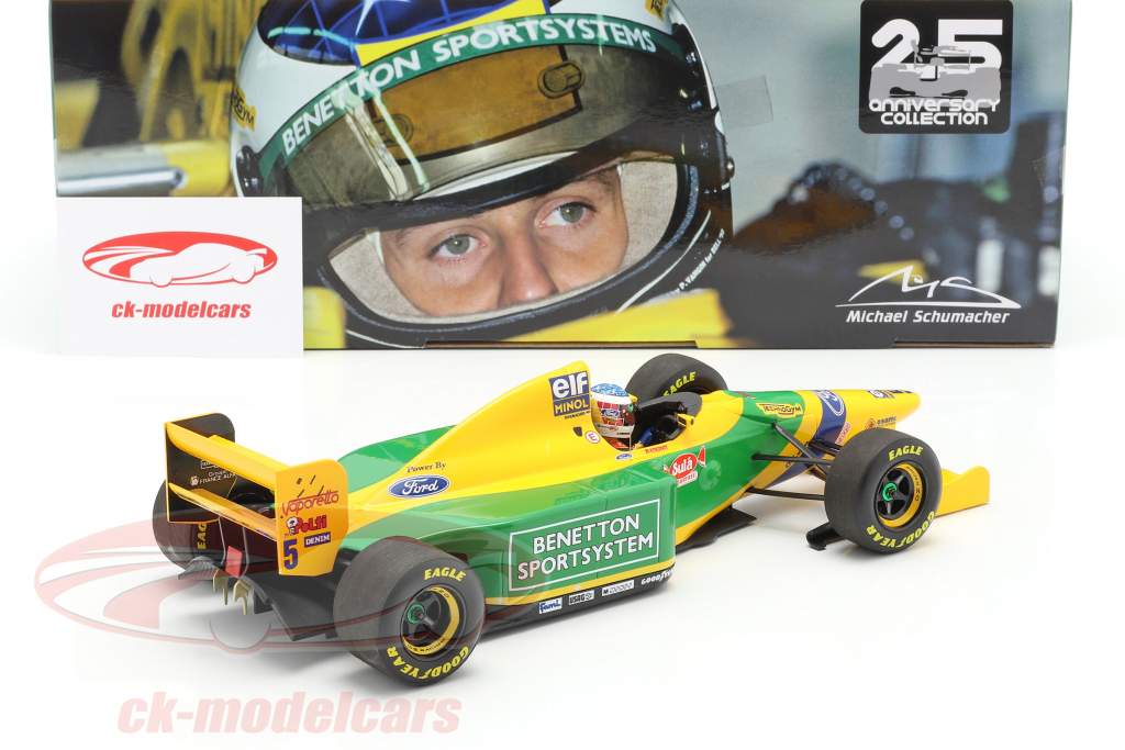 1:18 Benetton Sportsystem Decal für Schumacher Benetton B192 