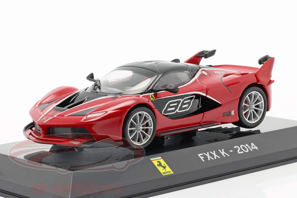 Ferrari FXX K #88 建設年 2014 赤 / 黒 1:43 Altaya
