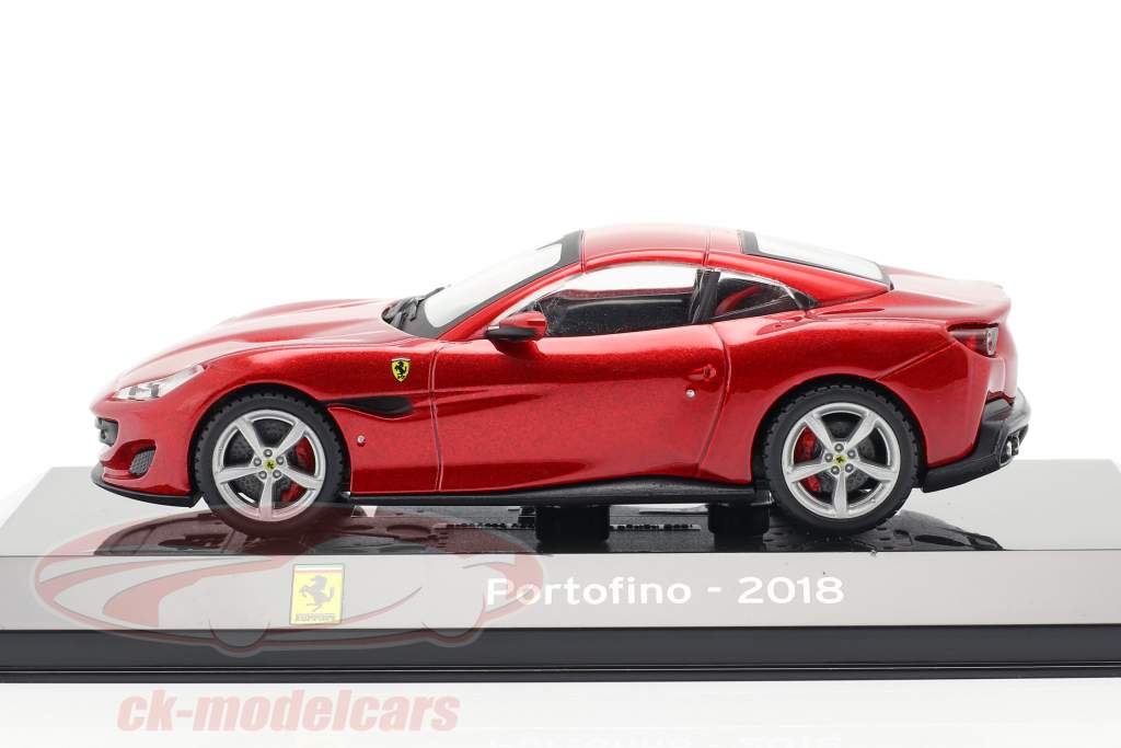 Ferrari Portofino år 2018 rød 1:43 Altaya