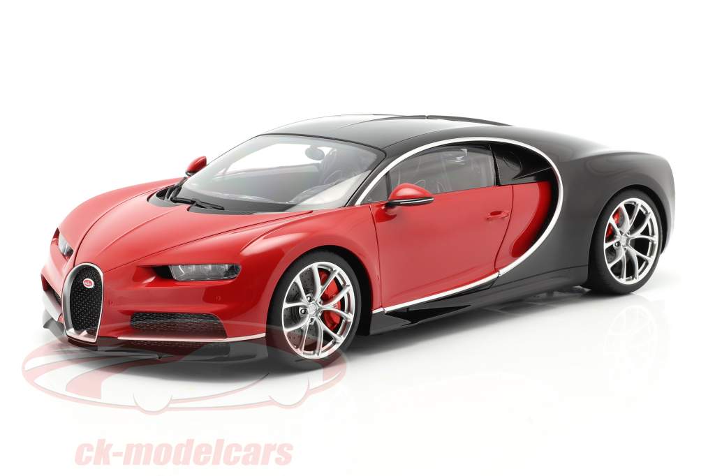 AUTOart 1:12 Bugatti Chiron Año de construcción 2017 rojo ...