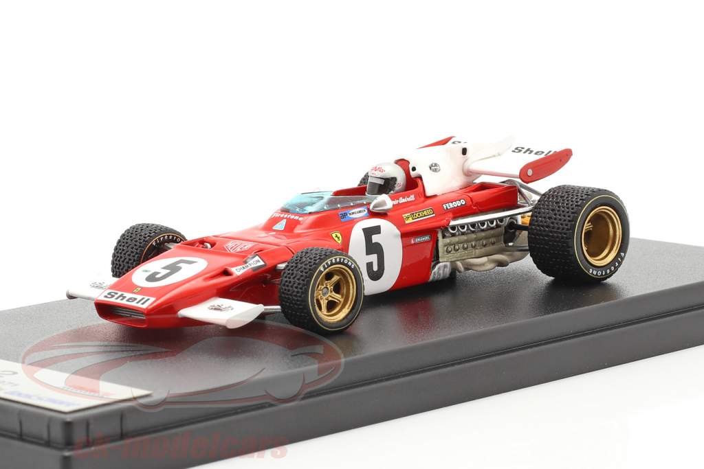 Mario Andretti Ferrari 312B2 #5 4to alemán GP F1 1971 1:43 LookSmart