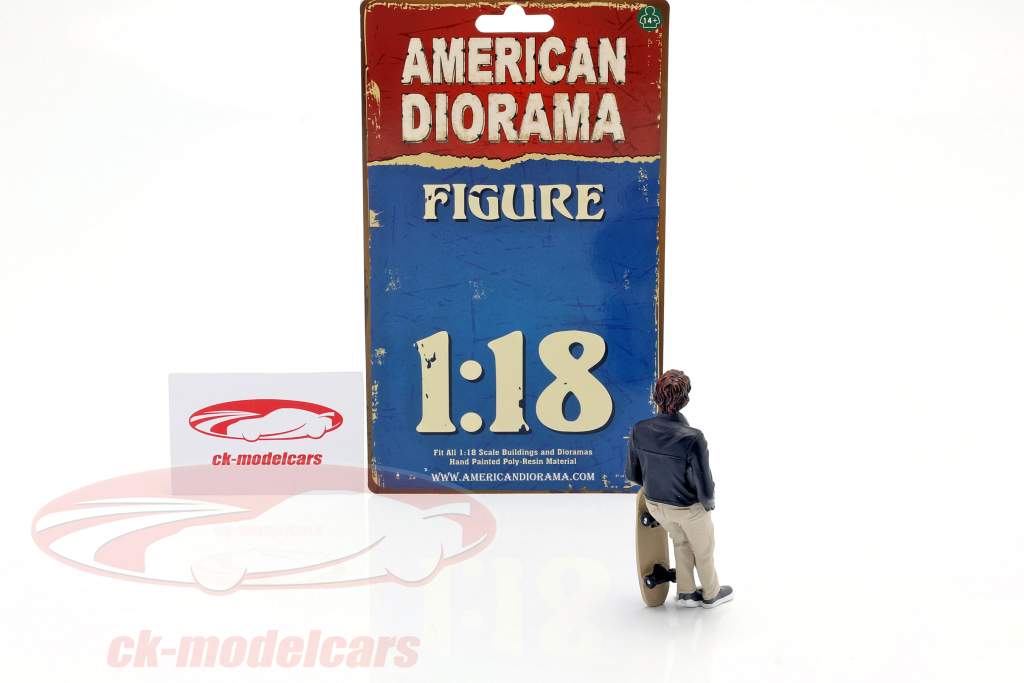 Skateboarder 図 #3 1:18 American Diorama