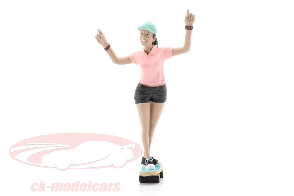 Skateboarder figuur #4 1:18 American Diorama
