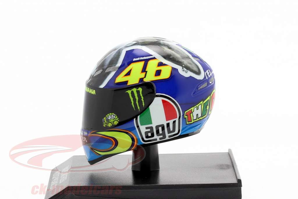 Minichamps 1:10 Valentino Rossi Winner Misano MotoGP World Champion 2009  AGV helmet 315090056 model car 315090056 4012138168725