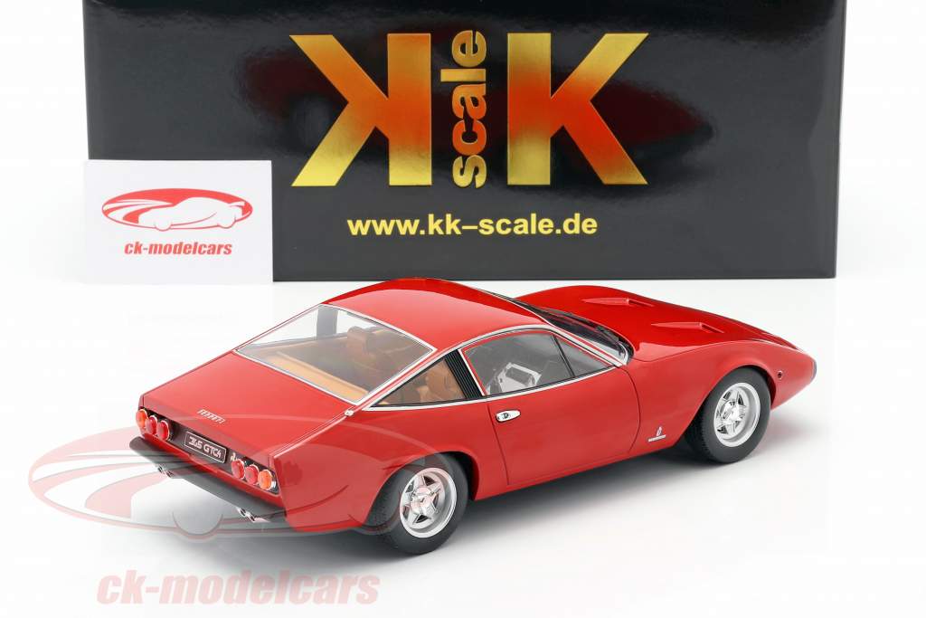 Ferrari 365 GTC4 year 1971 red 1:18 KK-Scale