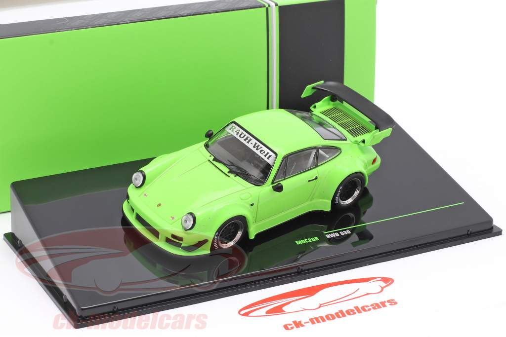 Porsche 911 (930) RWB Rauh-Welt brilhante verde 1:43 Ixo