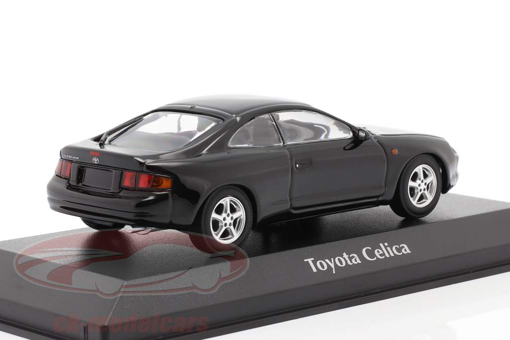 Toyota Celica ano 1994 Preto 1:43 Minichamps