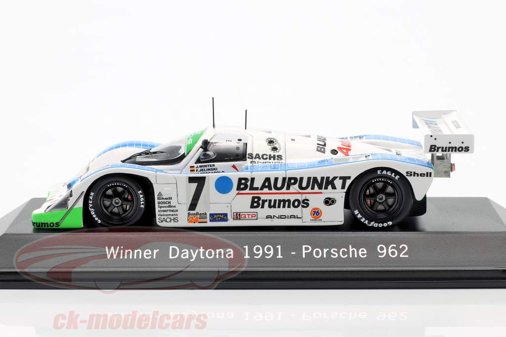 Porsche 962 #7 Winnaar 24h Daytona 1991 Joest Racing 1:43 Spark