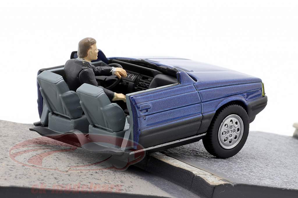 Renault 11 Taxi film de James Bond de voiture bleue à 1:43 Ixo