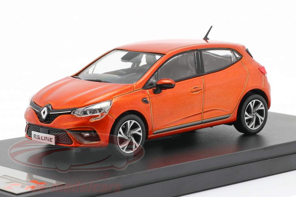 Renault Clio RS Line Année de construction 2019 Orange métallique 1:43 Premium X