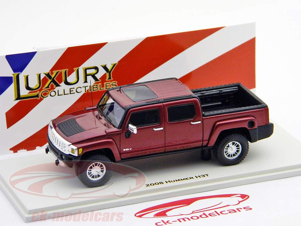 Hummer H3T 2008 wein red 1:43 Luxury Collectibles