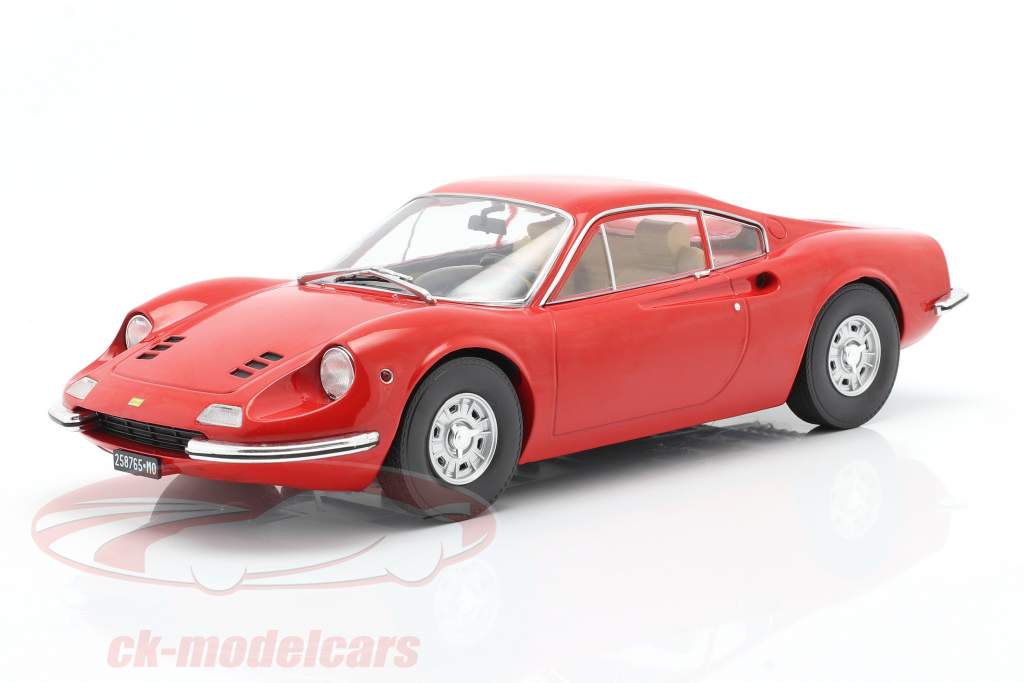 Modelcar Group 1:18 Ferrari Dino 246 GT year 1969 red MCG18166 model car MCG18166 4052176848166