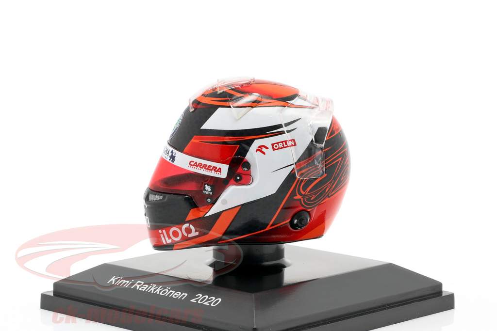 Kimi Räikkönen #7 Alfa Romeo Racing Orlen formula 1 2020 casco 1:8 Spark