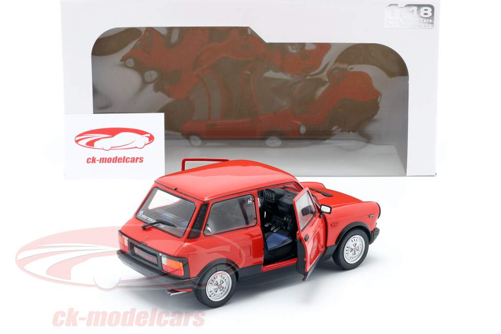 Autobianchi A112 MK5 Abarth 1980 rouge Solido 1/18 - Collection