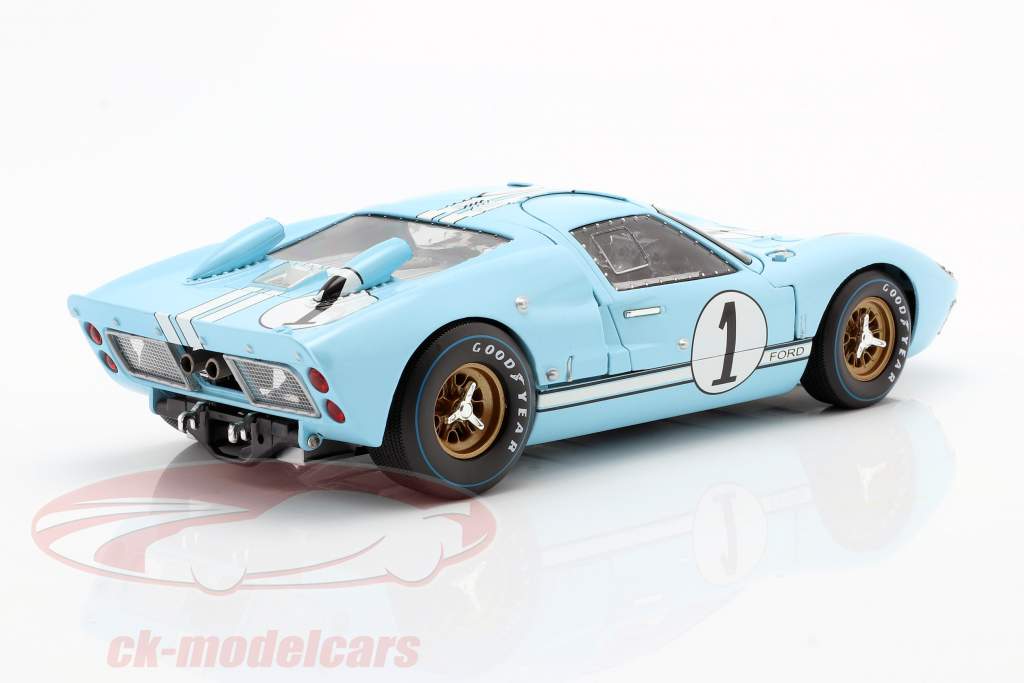 Ford GT40 MK II #1 第2回 24h LeMans 1966 Miles, Hulme 1:18 ShelbyCollectibles