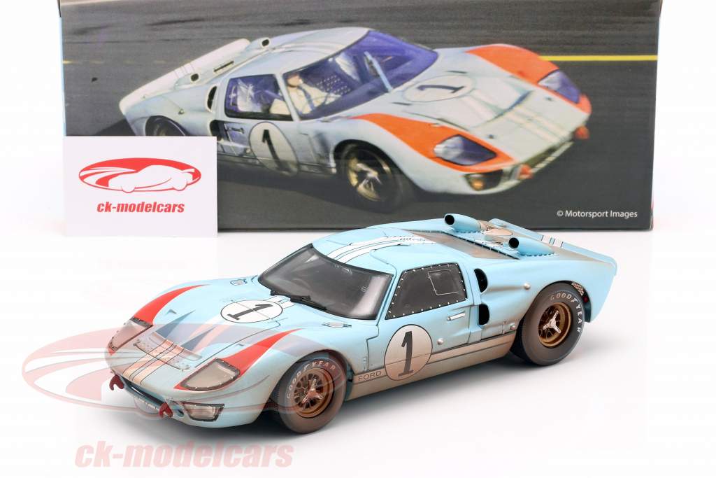 SHELBY408 Details about   SHELBY COLLECTIBLES 1/18 FORD GT 40 MK II WINNER LE MANS 1966 