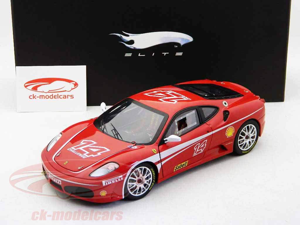 Ferrari F430 Challenge #14 red in special box 1:18 Super Elite