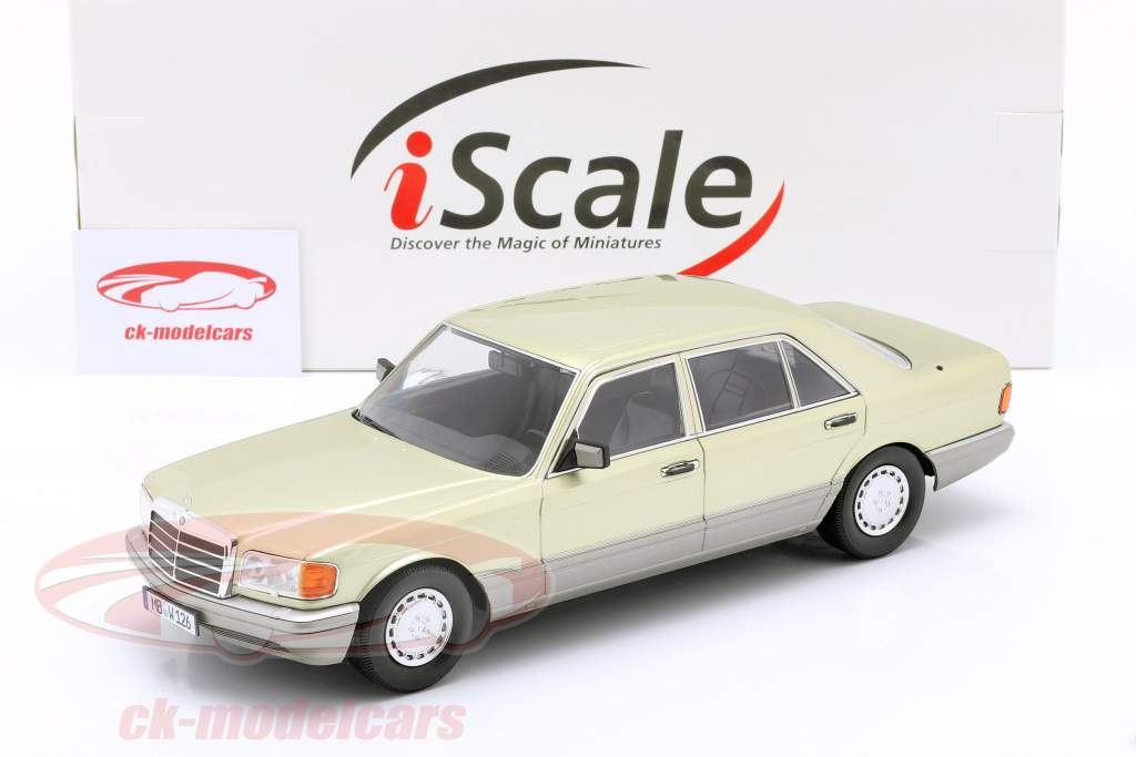 Iscale 1 18 Mercedes Benz S Klasse W126 Year 1985 Thistle Green Grey 118000000061 Model Car 118000000061 118000000061 Iscale 1 18 Mercedes Benz S Klasse W126 Year 1985 Thistle Green Grey 118000000061 Model Car 118000000061 118000000061