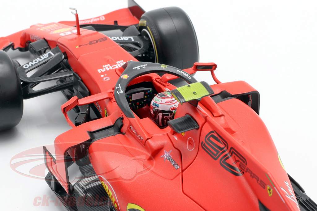 Charles Leclerc Ferrari SF90 #16 Winner Italian GP formula 1 2019 1:18 Bburago