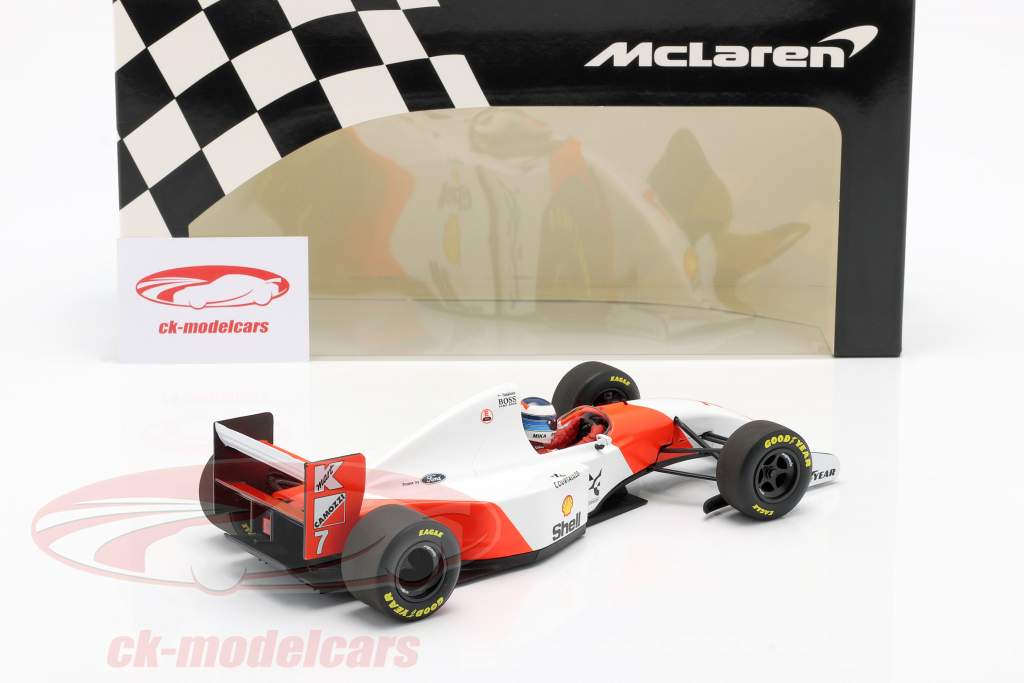 Mika Häkkinen McLaren MP4/8 #7 формула 1 1993 1:18 Minichamps