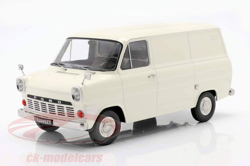 Ford Transit MK1 Van Anno di costruzione 1965 crema bianca 1:18 KK-Scale