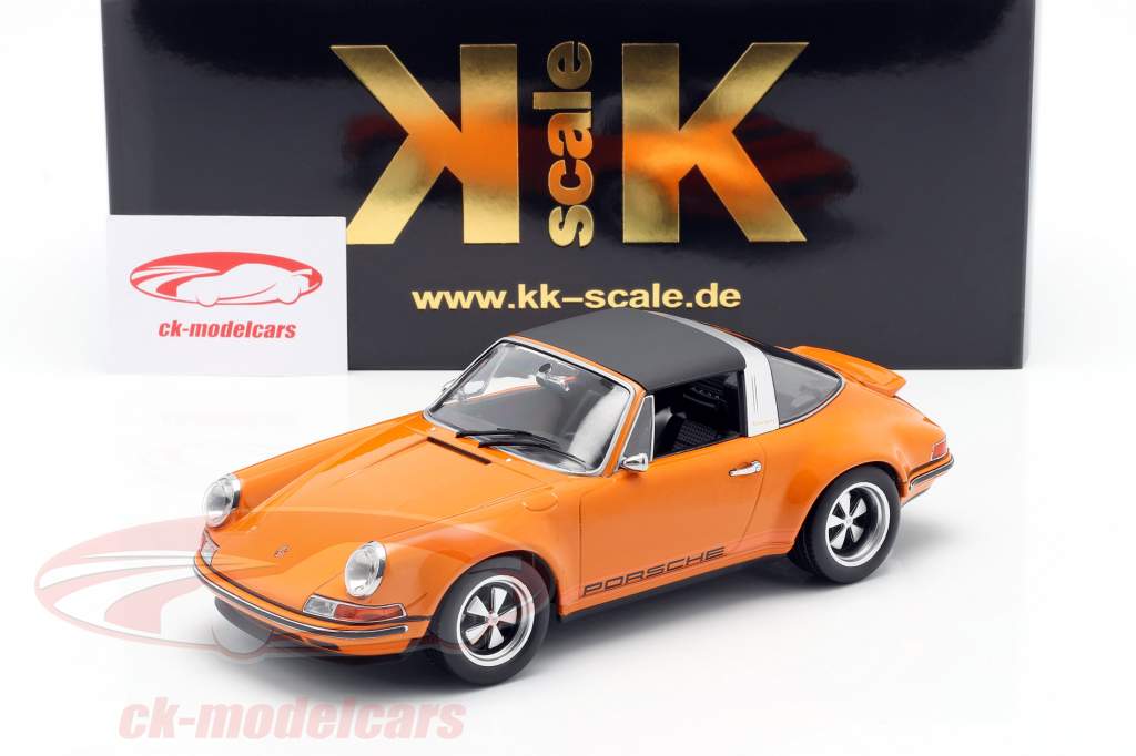 Porsche 911 Targa Singer Design 橙子 1:18 KK-Scale