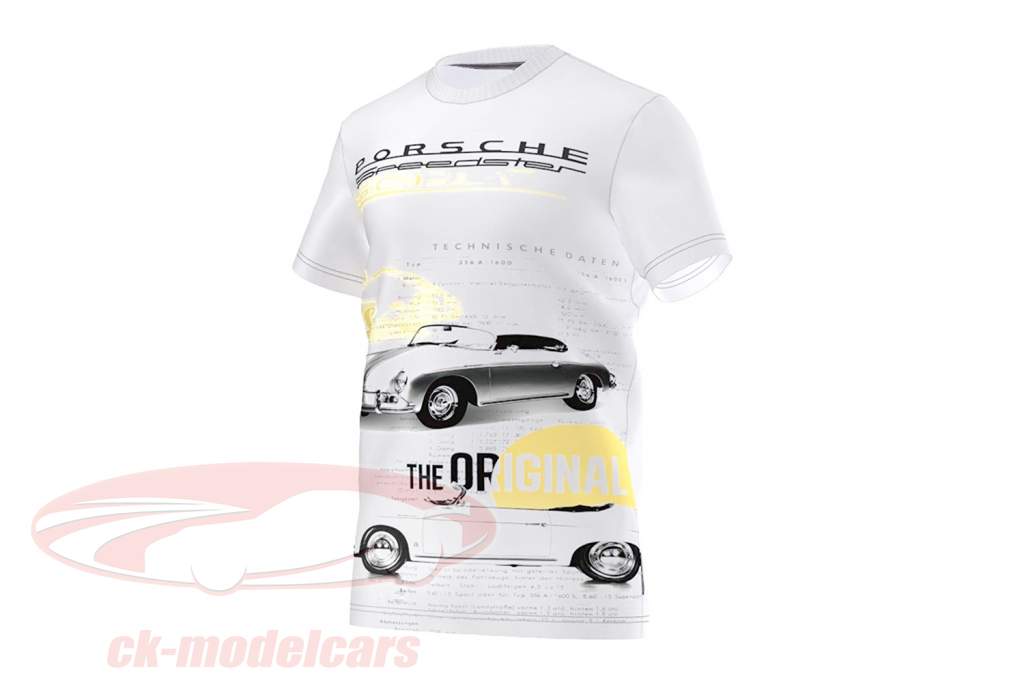Porsche T-Shirt Porsche Speedster The Original Adidas weiß
