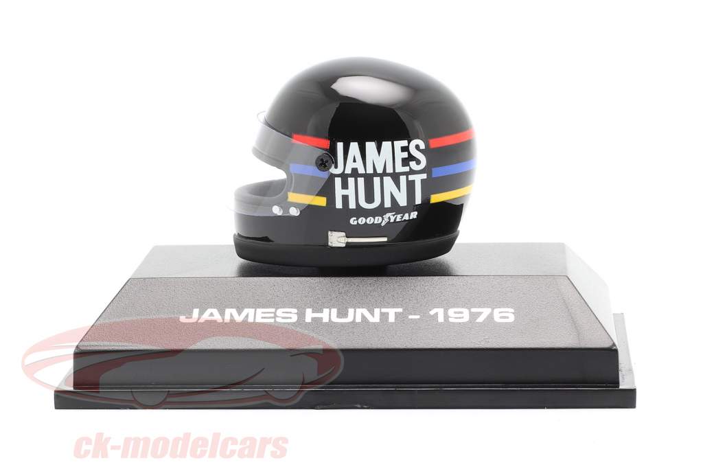 James Hunt McLaren M23 #11 formula 1 World Champion 1976 helmet 1:8 MBA