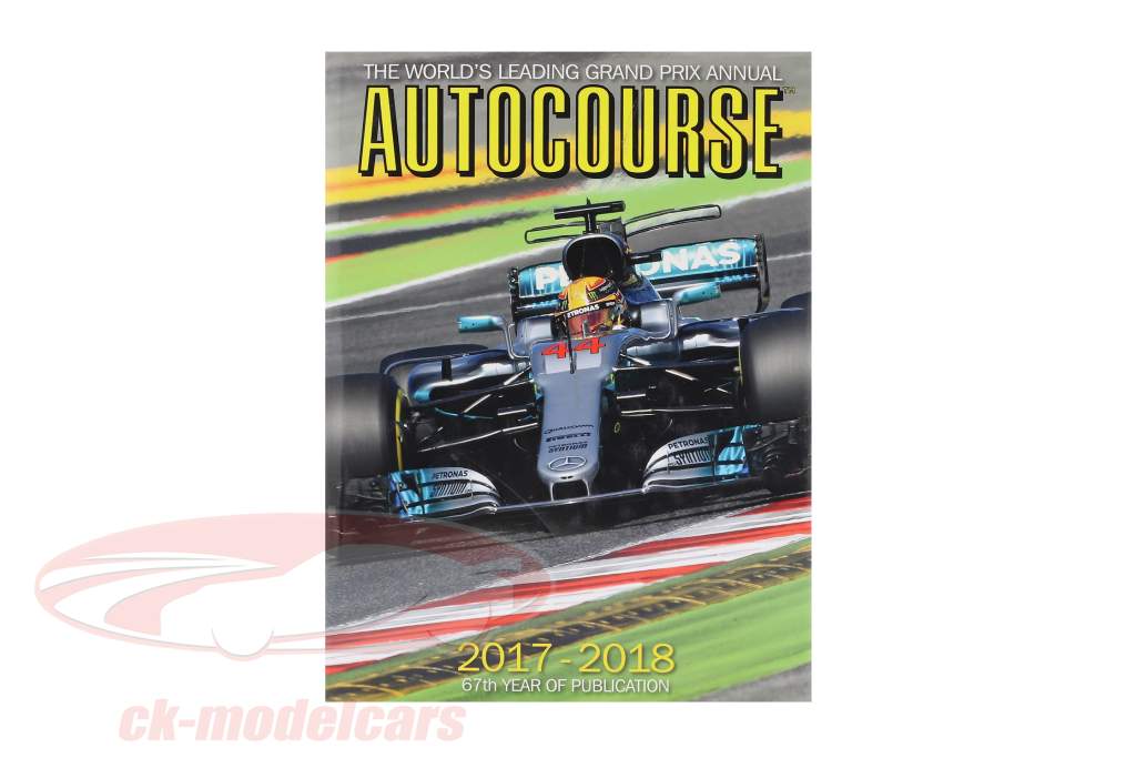 Livre: AUTOCOURSE 2017-2018: The World's Leading Grand Prix Annual (Anglais)