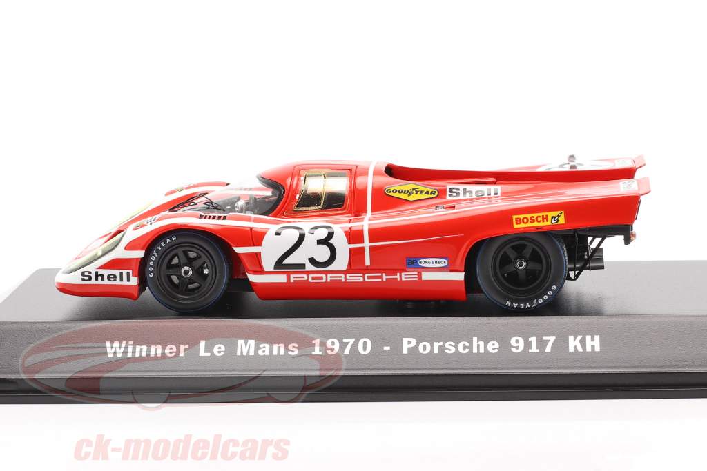 Porsche 917 K #23 Vencedora 24h LeMans 1970 Attwood, Herrmann 1:43 Spark