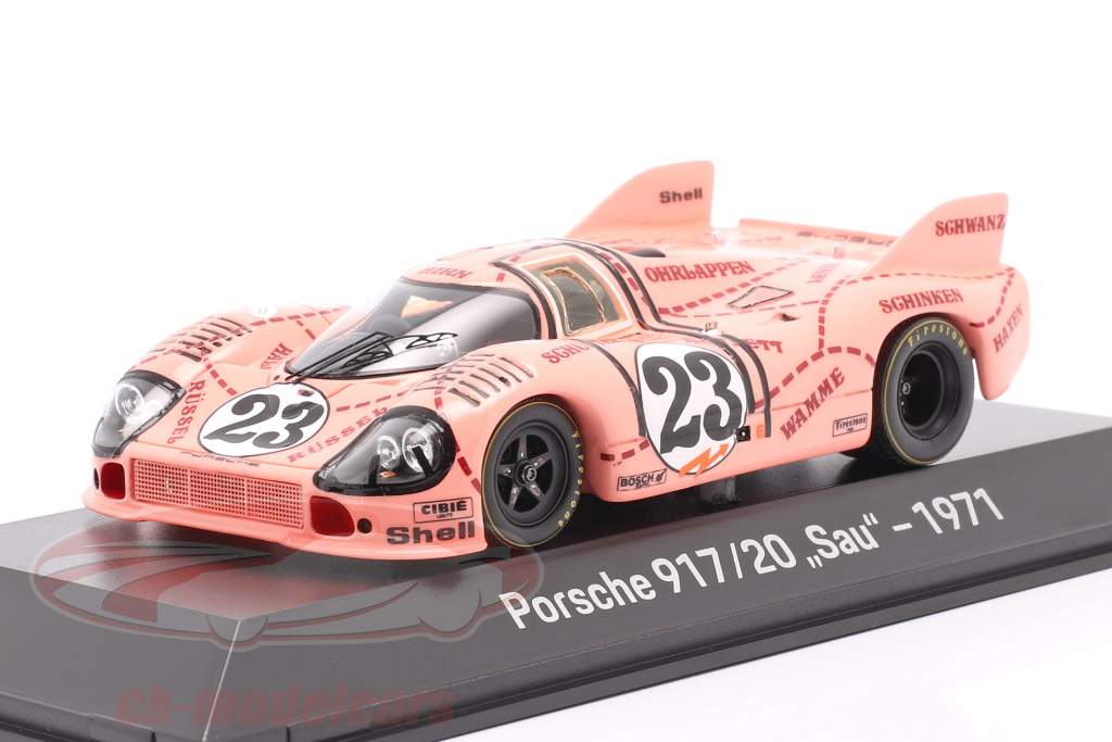 Porsche 917/20 sow / Pink Pig #23 24h LeMans 1971 Kauhsen, Joest 1:43 Spark