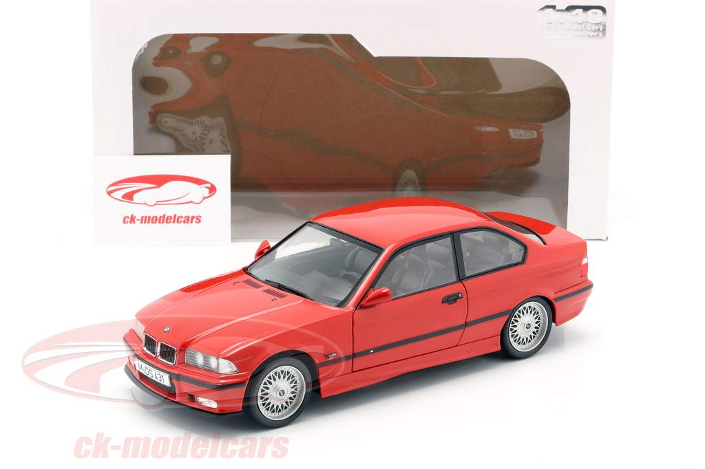 E36 BMW M3 Coupe Baujahr 1994 rot 1:18 Solido 