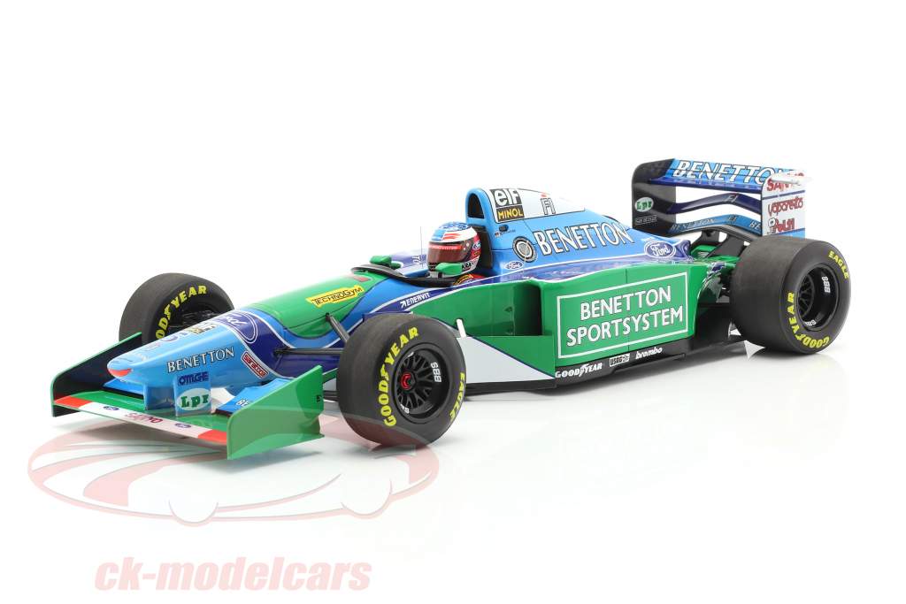 M. Schumacher Benetton B194 #5 フランス GP F1 世界チャンピオン 1994 1:18 Minichamps