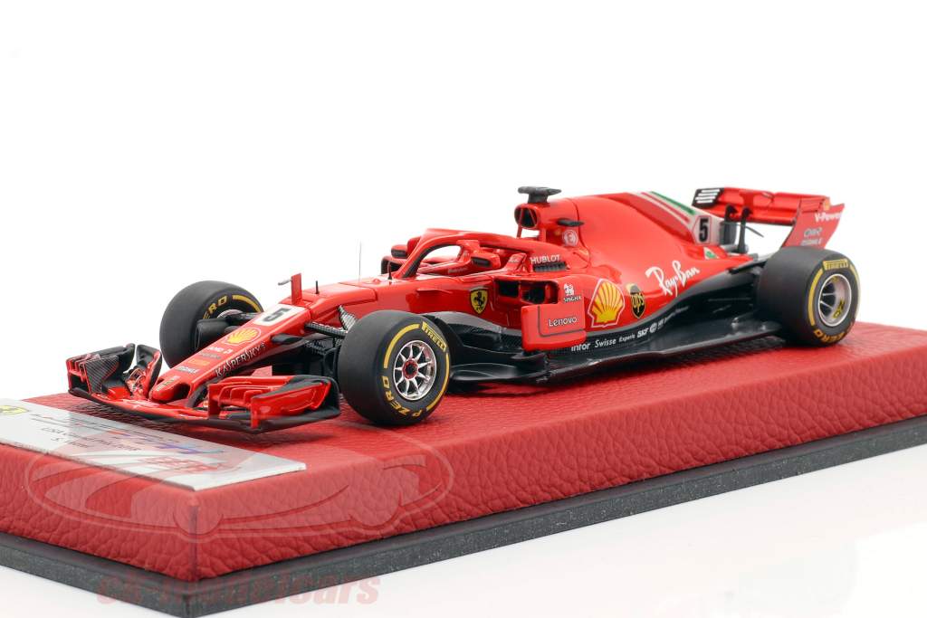 Sebastian Vettel Ferrari SF71H #5 Verenigde Staten GP formule 1 2018 1:43 BBR