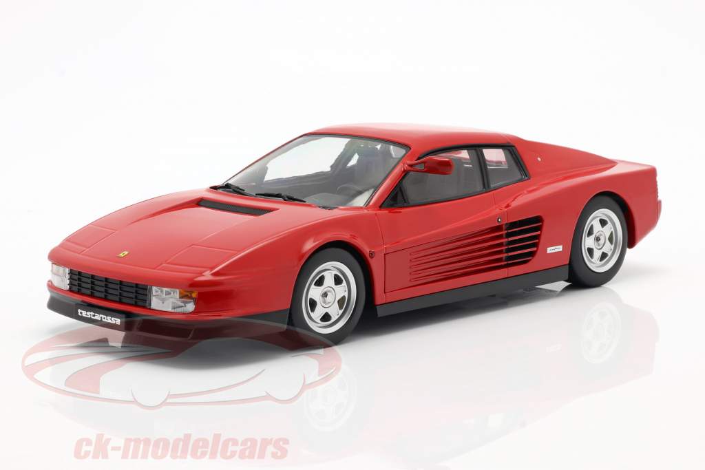 FERRARI TESTAROSSA MKI MONODADO version USA 1984 au 1/18 de KK-Scale