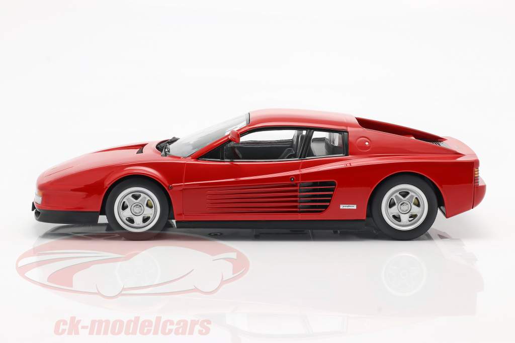 Ferrari Testarossa MK1 1984 - KK-Scale 1/18 - Métal Rouge - Miniature Neuve