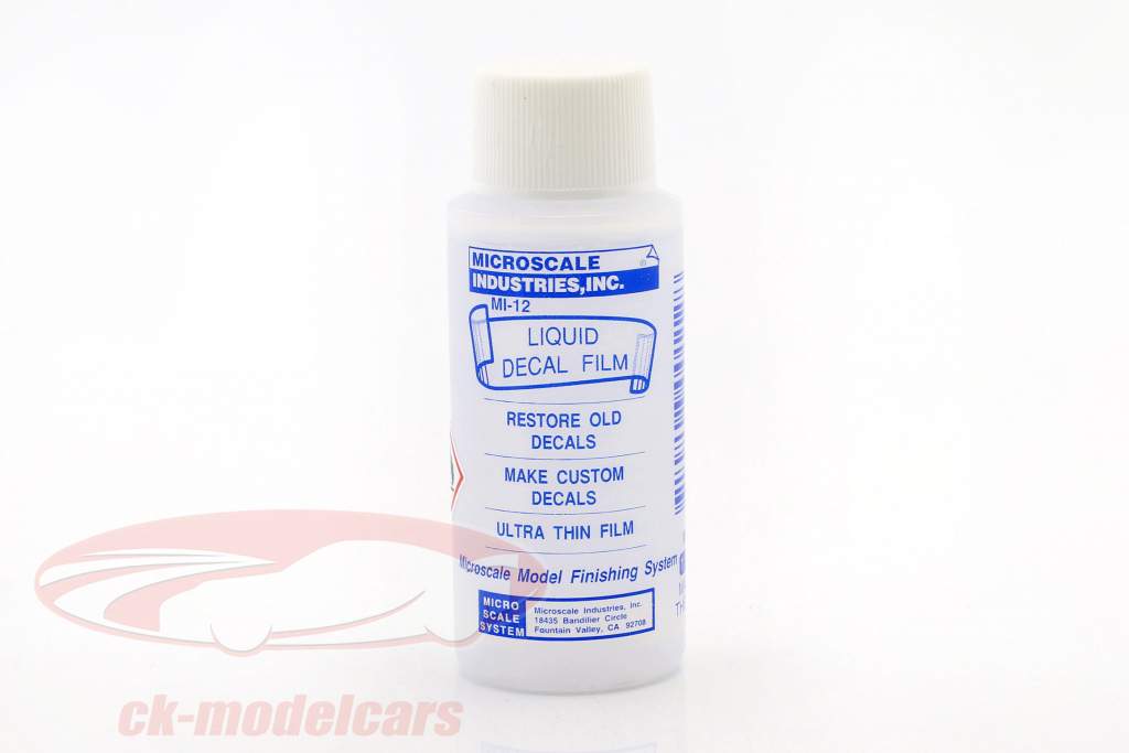 Liquid Setting Solution for labels / Decals 30ml Microscale