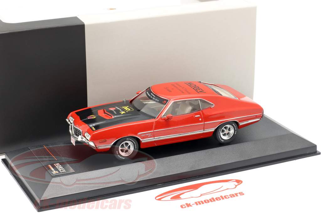 Ford Gran Torino Année de construction 1972 rouge Salon du jouet Nuremberg 2015 1:43 Premium X