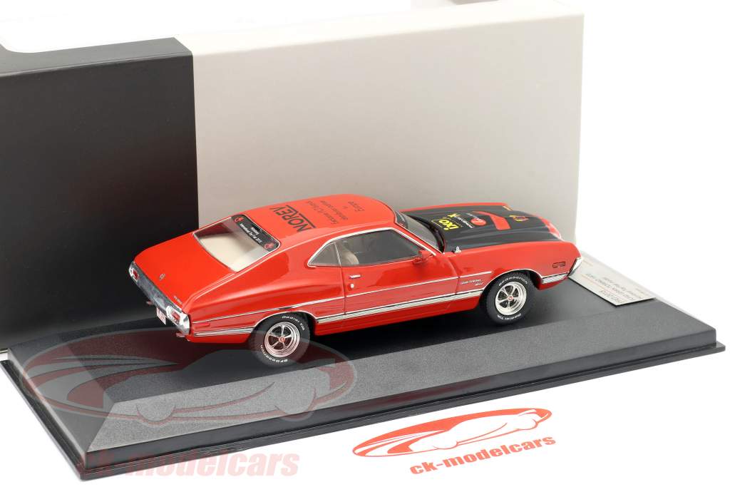 Ford Gran Torino Année de construction 1972 rouge Salon du jouet Nuremberg 2015 1:43 Premium X
