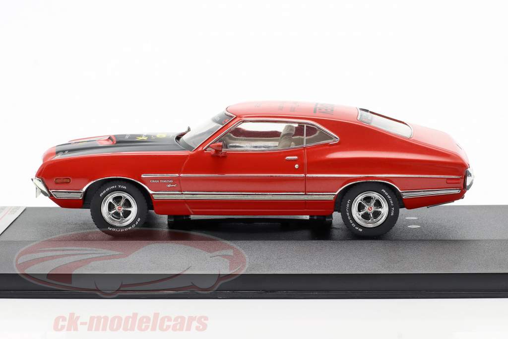 Ford Gran Torino year 1972 red Toy fair Nuremberg 2015 1:43 Premium X