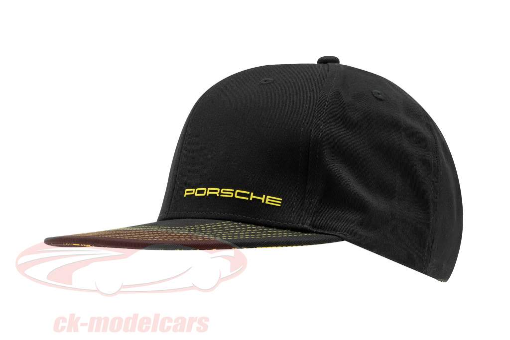Porsche Baseball-Cap 718 Cayman GT4 Clubsport schwarz / gelb