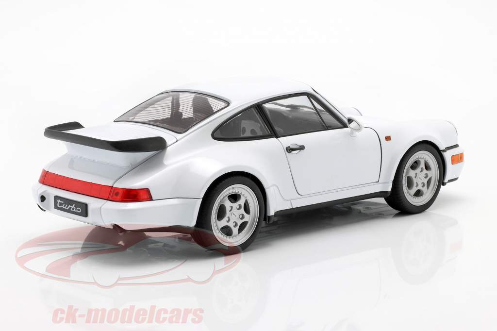 Porsche 911 (964) Turbo белый 1:18 Welly