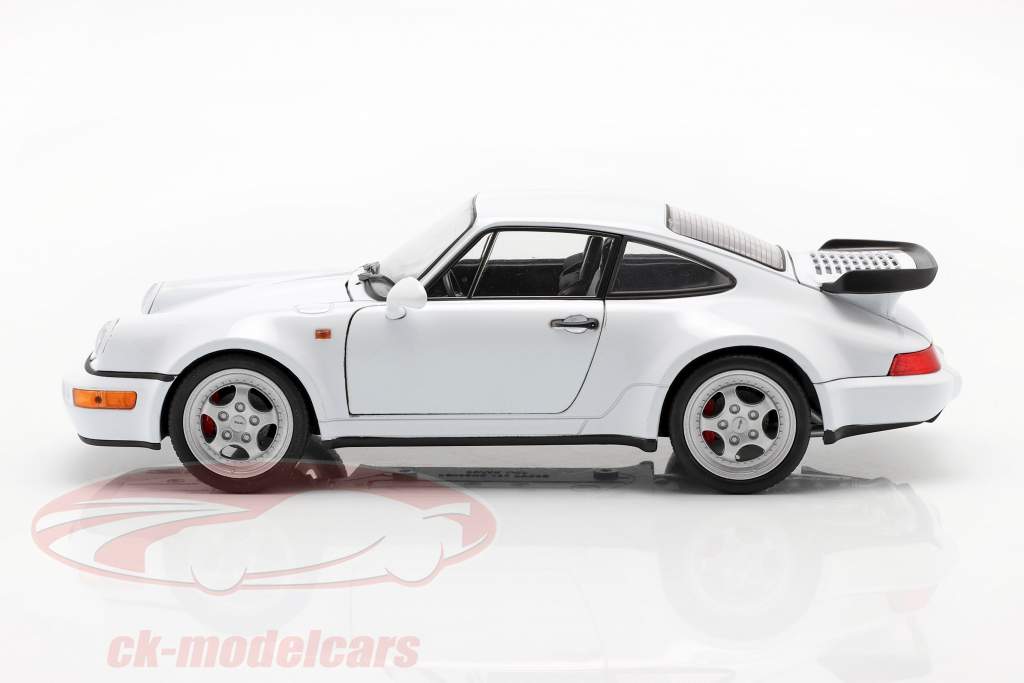 Porsche 911 (964) Turbo 白色的 1:18 Welly