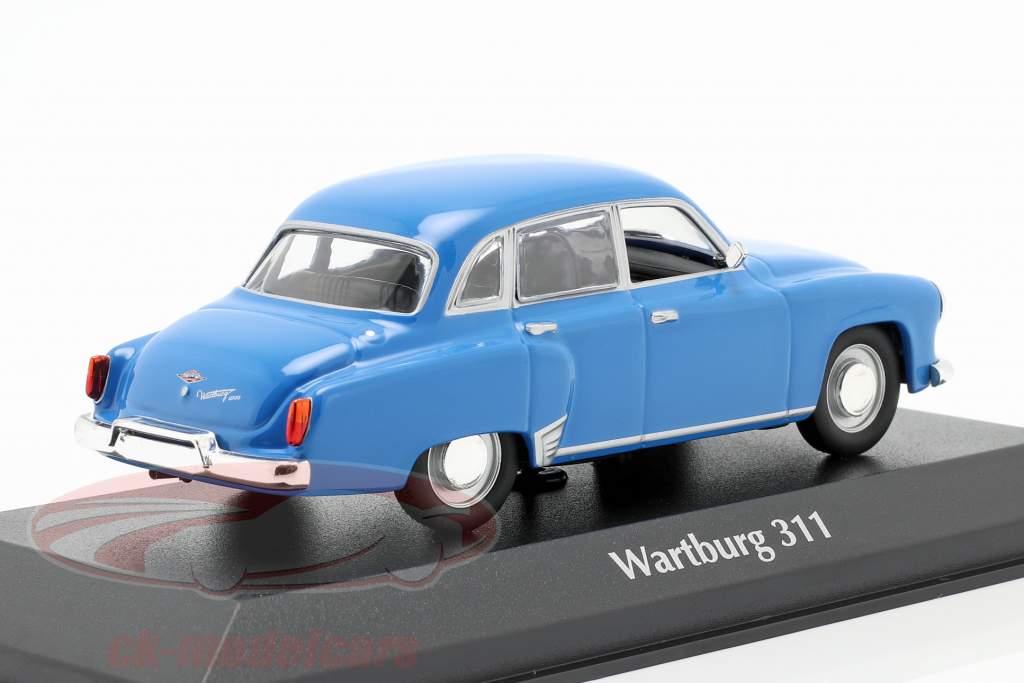Wartburg 311 year 1959 blue 1:43 MInichamps